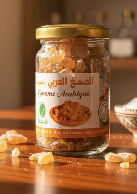 صمغ عربي خام